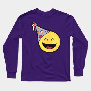 Party Smiley Long Sleeve T-Shirt